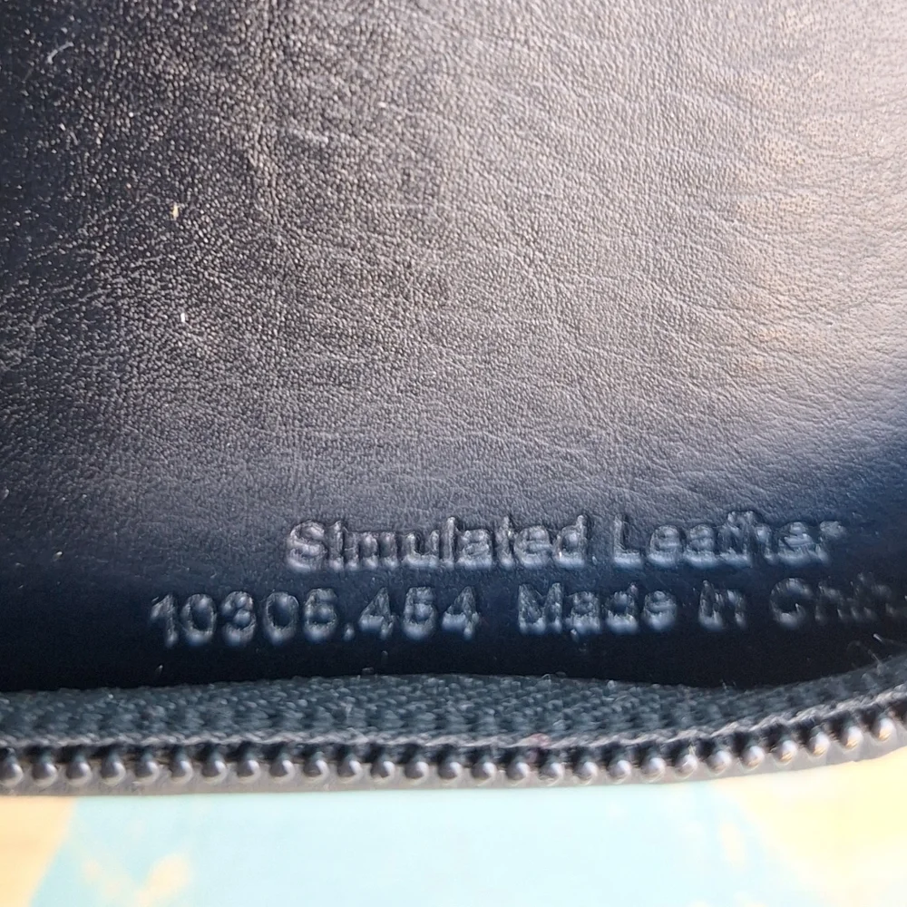 Leather Binder Daytimer Journal Day Planner Zipper Notebook Holder Folder Attach